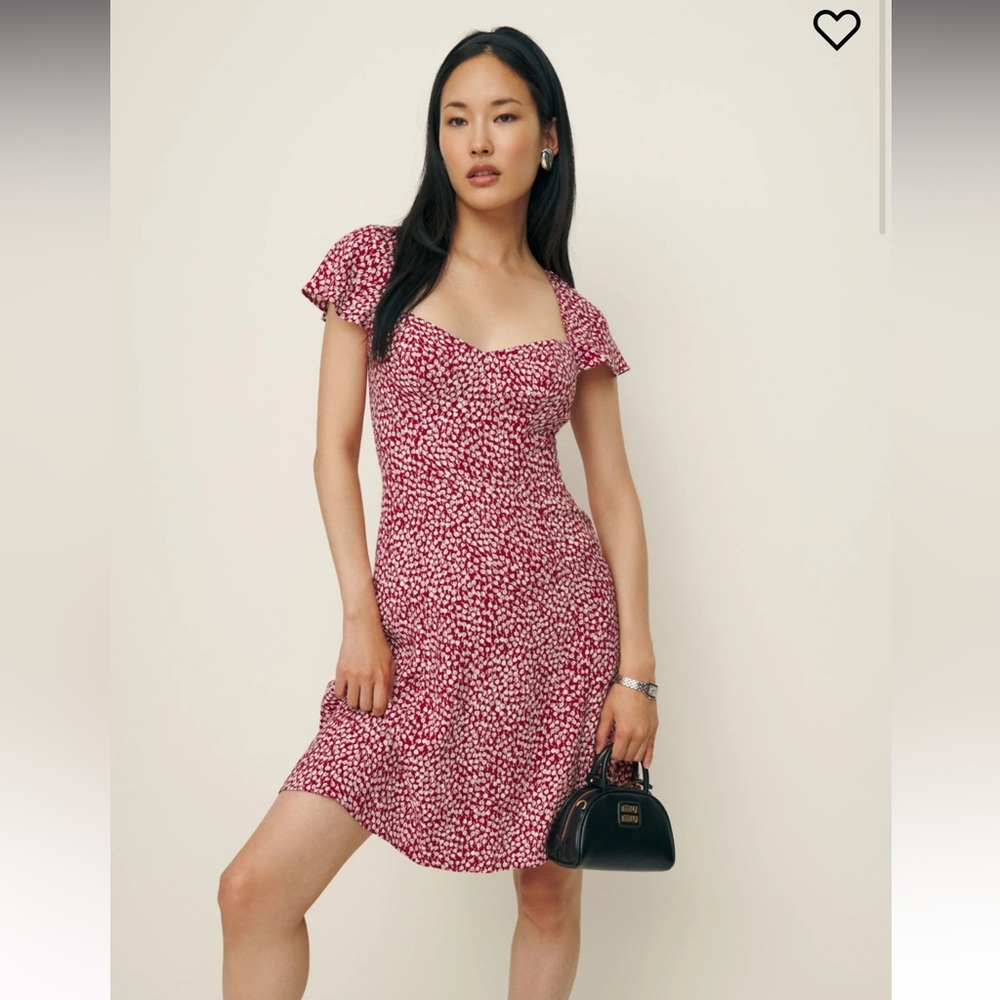NWT Reformation Novia dress (Roja color) - size 10